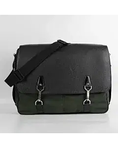 Louis Vuitton Dark Green Taiga Leather Dersou Bag ( Refurbished )