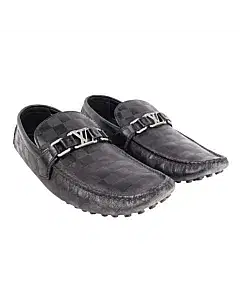 Louis Vuitton Damier Hockenheim Leather Moccasin