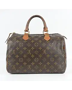 Louis Vuitton Speedy 35 Monogram Canvas Bag