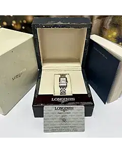 Longines DolceVita 20MM Steel Quartz Watch