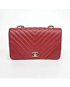 Chanel Chevron Chain Shoulder Bag