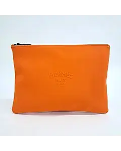 Hermès Fabric Pouch