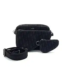 Dior Homme Oblique Triple Pouch Messenger Bag