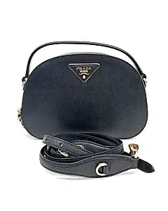 Prada Saffiano Lux Odette Bag (1BH123)