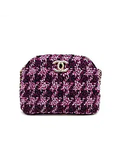 Chanel tweed crossbody bag