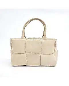 Bottega Veneta Shearling Arco Tote Bag