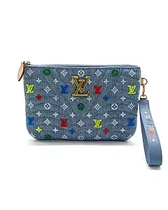 Louis Vuitton New Wave Denim Clutch M67538