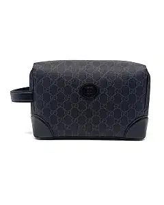 Gucci Interlocking GG Supreme Toiletry Pouch (739453)