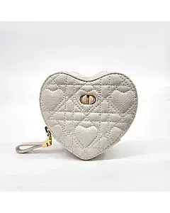 Dior Caro Chain Heart Pouch