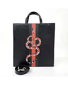 Gucci Snake Tote & Shoulder Bag (431336)