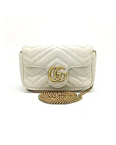 Gucci Matelassé Super Mini Crossbody (476433)