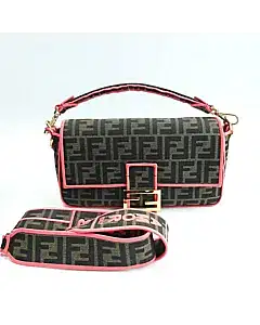 Fendi Zucca Baguette Bag (8BR600)
