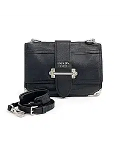 Prada Glacé Calf Caye Shoulder Bag