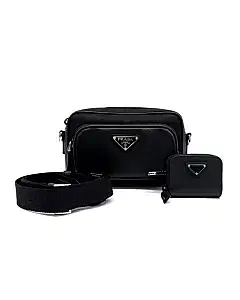 Prada Re-Nylon Saffiano Crossbody Bag