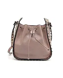 Valentino Rockstud Bucket Crossbody Bag