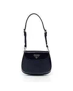 Prada Cleo Brushed Mini Shoulder Bag (1BH188)