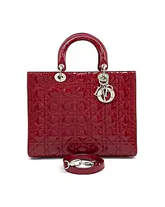 Dior Patent Lady Bag Large VRB44561
