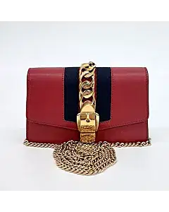 Gucci Sylvie Mini Crossbody Bag (494646)