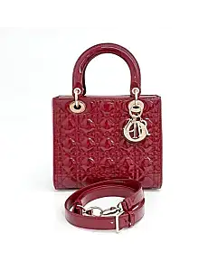 Dior Patent Lady Bag Medium