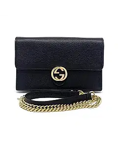 Gucci Interlocking Chain Crossbody Bag (615523)