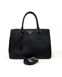 Prada Saffiano Luxe Tote and Shoulder Bag