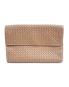 Bottega Veneta Mesh Flap Clutch