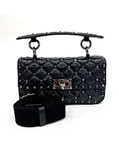 Valentino Rockstud Tote and Shoulder Bag