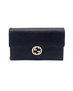 Gucci Interlocking Chain Crossbody Bag (615523)