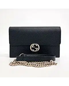 Gucci Interlocking Chain Crossbody Bag (615523)
