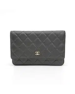 Chanel Lambskin WOC Mini Crossbody Bag