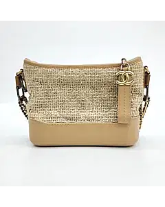 Chanel Tweed Gabrielle Hobo Small