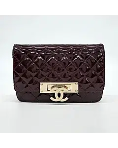 Chanel Patent WOC Mini Crossbody Bag