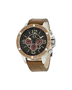 ARMANI EXCHANGE Quartz Watch for Men, Brown, AX1518