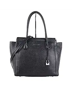 Michael Kors Black Mercer Studio Large Satchel