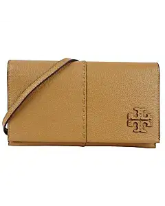Tory Burch McGraw Wallet with Adjustable Crossbody Strap
