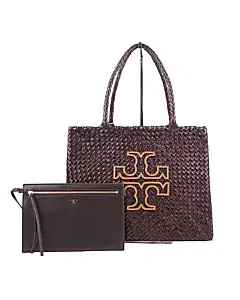 Tory Burch McGraw Dragon Woven Tote Bag