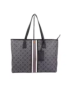 Tory Burch T Monogram Coated Canvas Tote