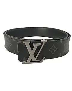 Louis Vuitton Monogram Eclipse Canvas LV Initiales 40mm Reversible Belt