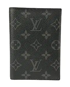 Louis Vuitton Monogram Eclipse Canvas Passport Cover