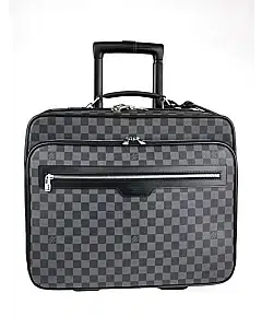Louis Vuitton Damier Graphite Canvas Pilot Case Luggage Bag