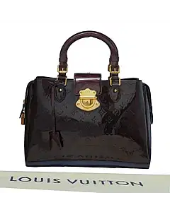 Louis Vuitton Amarante Monogram Vernis Melrose Avenue Bag