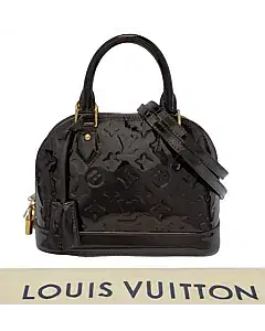 Louis Vuitton Amarante Monogram Vernis Alma BB Bag