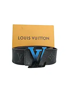 Louis Vuitton Monogram Eclipse LV Initiales Reversible Belt
