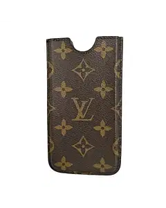 Louis Vuitton Brown Monogram Canvas Iphone Slip Case