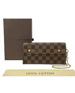 Louis Vuitton Bifold Long Wallet Damier Portefeuille Accordion