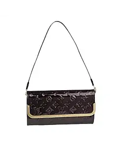LOUIS VUITTON Amarante Monogram Vernis Rossmore MM Bag