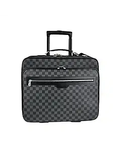 Louis Vuitton Damier Graphite Canvas Pilot Case Luggage Bag