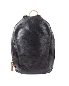 Louis Vuitton Black Leather Mabillon EPI Backpack