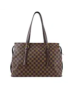 Louis Vuitton Brown Damier Ebene Canvas Chelsea Tote Bag