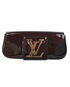 Louis Vuitton Amarante Monogram Vernis Pochette SoBe Clutch